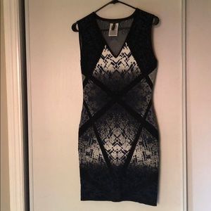 BCBG bandage mini dress